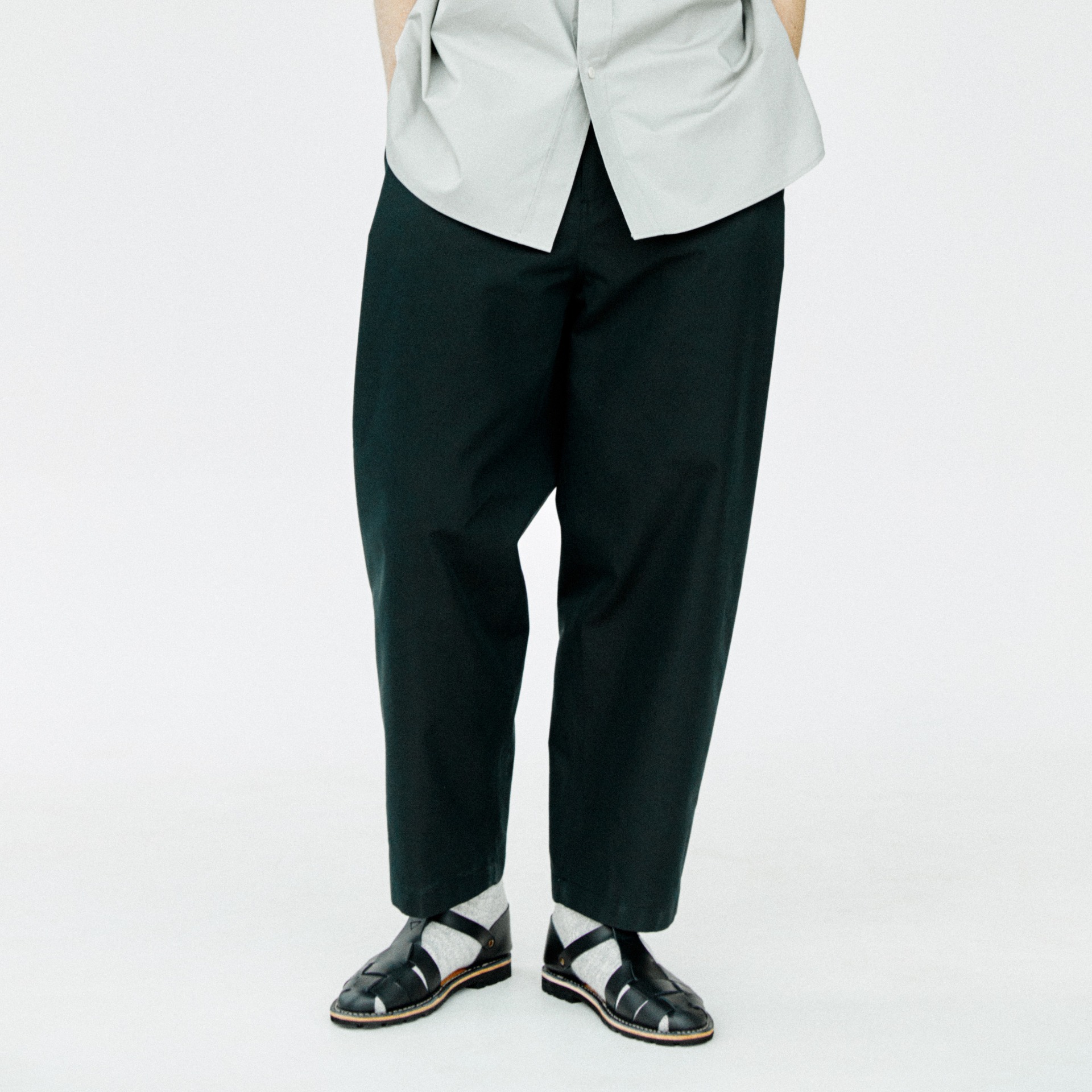 [Art if acts] Side Tucked Pants_Black