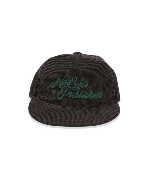 [NYP] Corduroy Daddy Fit Cap (Brown)
